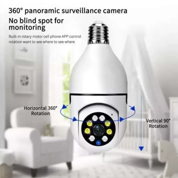 CAMERA WI-FI IN FORMA DE BEC - BULBCAM