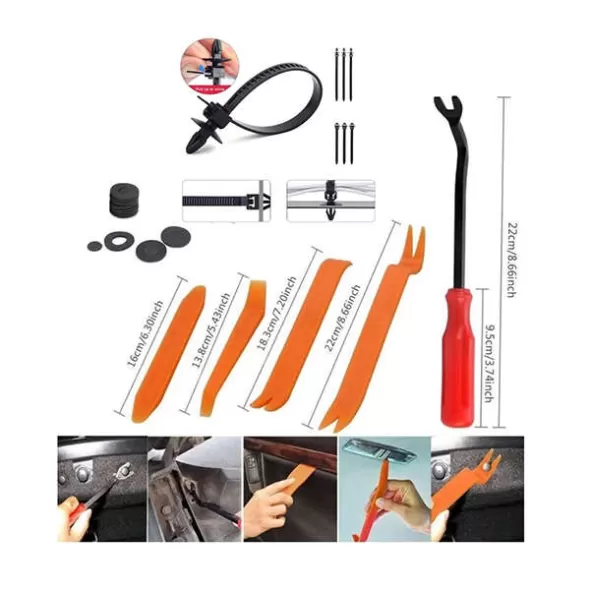 SET DE 630 DE CLEME ȘI ACCESORII AUTO - TACKER PRO