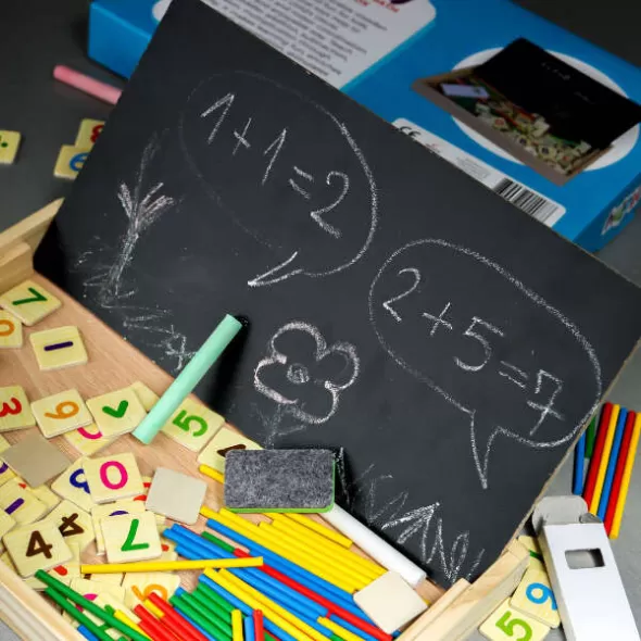 MATHY - SET DE LEMN PENTRU ÎNVĂȚAREA MATEMATICII